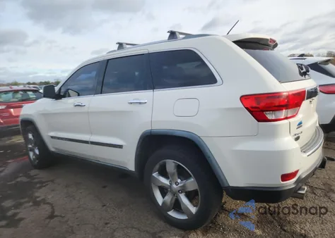 2012 Jeep Grand Cherokee Overland from USA, damaged, VIN 1C4RJFCT1CC166740